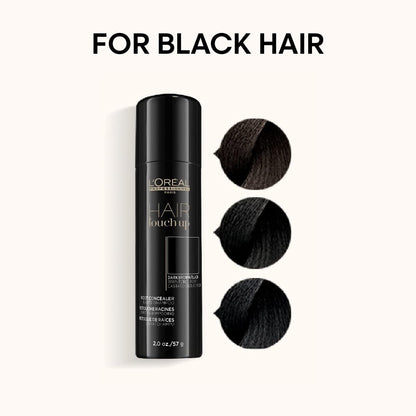 L'Oréal Professionnel Hair Touch Up - Root Concealer Spray - Blends and Covers Grey Hair, Does Not Transfer or Smear