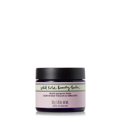 Neal's Yard Remedies Wild Rose Beauty Balm, Radiant & Nourished Skin, For All Skin Types, Vegan & Cruelty-Free, 1.76 oz.