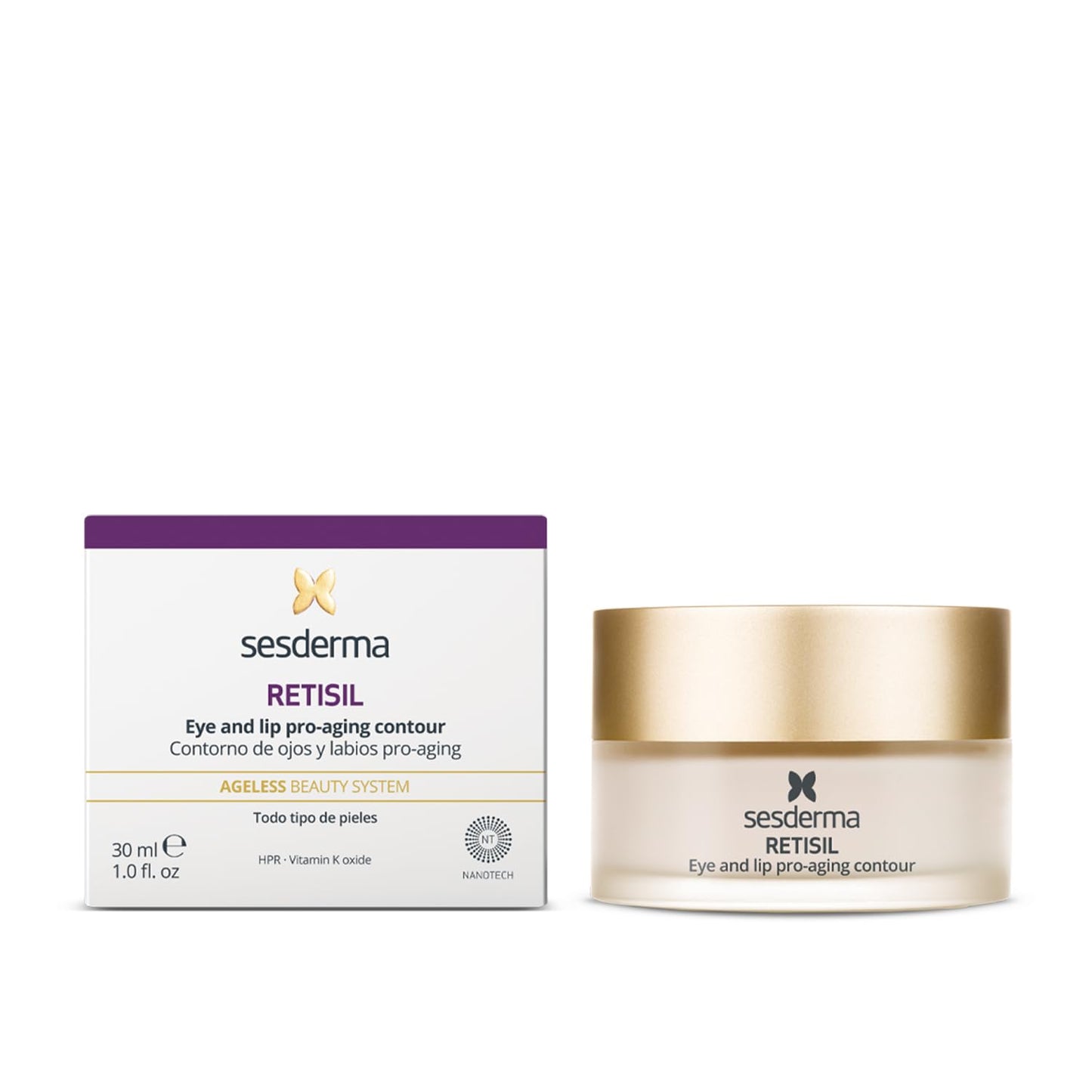 Sesderma RETISIL Eye And Lip Pro-Aging Contour | Ageless Beauty System | Wrinkles | Silky Smooth Skin, 1.0 fl oz