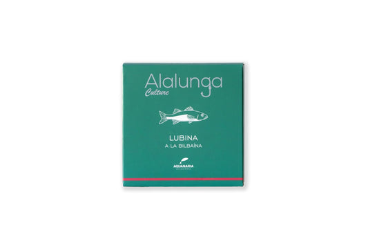 Artesanos Alalunga Seabass Bilbao Style, Garlic and Cayenne | 1 x 138g Tin