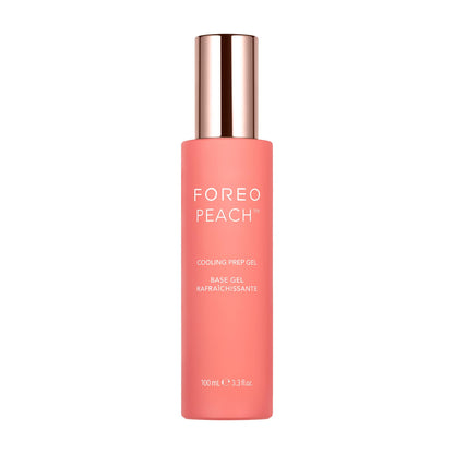 FOREO PEACH Cooling Prep Gel - Laser Hair Removal - Calming & Hydrating - 17 plant extracts, HA & Panthenol - Pain-free Hair Removal - During Treatment & Post- IPL Care - 3.3 fl.oz