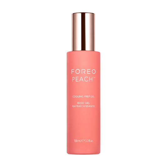 FOREO PEACH Cooling Prep Gel - Laser Hair Removal - Calming & Hydrating - 17 plant extracts, HA & Panthenol - Pain-free Hair Removal - During Treatment & Post- IPL Care - 3.3 fl.oz