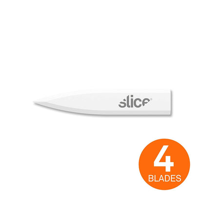 Slice 10532-CS Corner Stripping Ceramic Blades, Ideal for Manufacturing, Lab Setting, DIY grouting, or Working with Craft Materials, 24 Blades,White