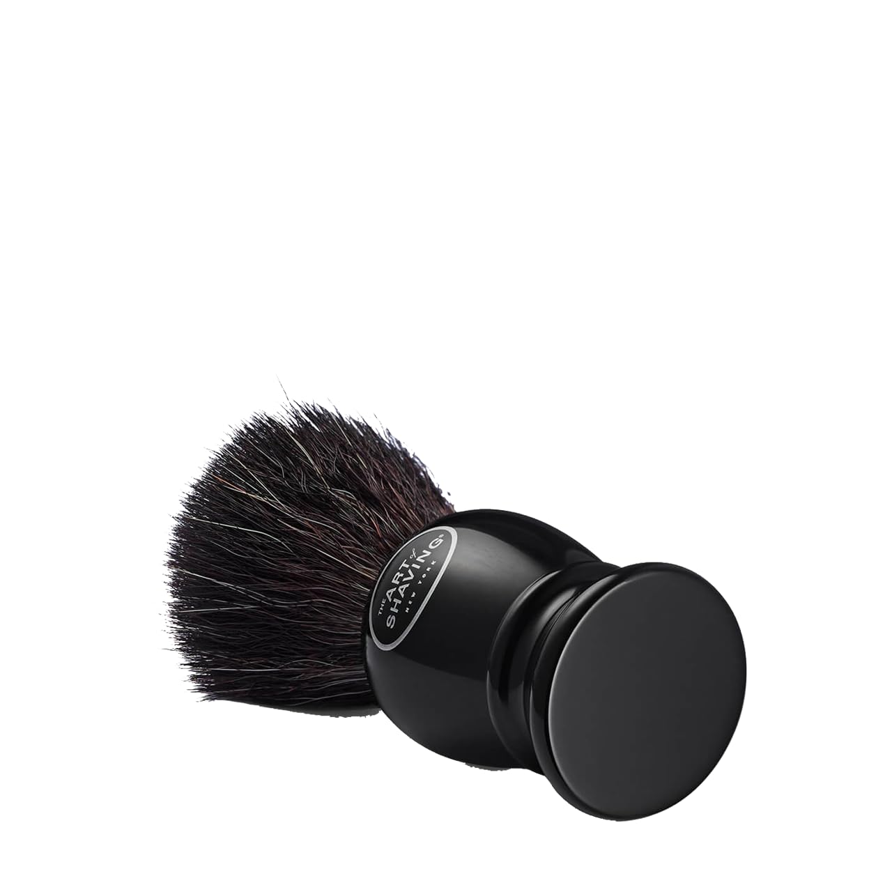 The Art of Shaving Original Shaving Brush - Pure Black – Features Premium Synthetic Fibers For a Rich, Foamy, Lather