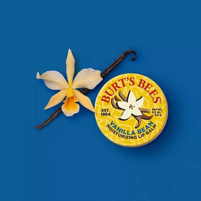 Burt's Bees Vanilla Bean Lip Balm Tin 0.3 oz