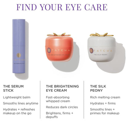 Tatcha The Serum Stick | Smooth Dry Fine Lines Instantly, Face & Eye Brightener Stick 8 G | 0.28 oz