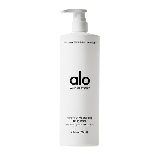 Alo Superfruit Body Lotion | Smoothing & Fast-Absorbing Hydration | Infused with Magnesium | Shea Butter, Coconut & Argan Oil | Citrus Scent | 31.5 fl. oz