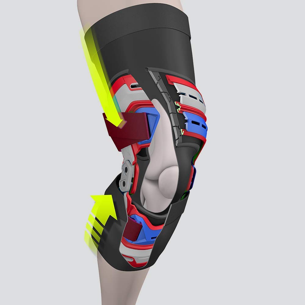 McDavid Knee Brace, Heavy Duty Hinged Knee Braces for Knee Pain, Instabilities, Ligament, ACL, MCL, PCL, Meniscus Injury, Pain Relief, Recovery, Preventive Hyperextension, Left or Right Side