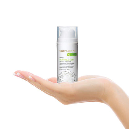 GOLDFADEN MD Light Treatment Dark Spot Pigment Corrector | Hydroquinone Free w/Alpha Arbutin, Organic Red Tea Extract, Sea Weed Extract and Hyaluronic Acid 1 fl. oz.