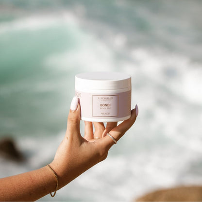 The Beachwaver Co. B. Bungalow Bondi Beach Day Body Butter | Full Size (8 Fl Oz) | Made with Cloudberry Seed Oil, Vegan Squalane and Hyaluronic Acid | Caribbean Coconut & Mexican Vanilla Orchids