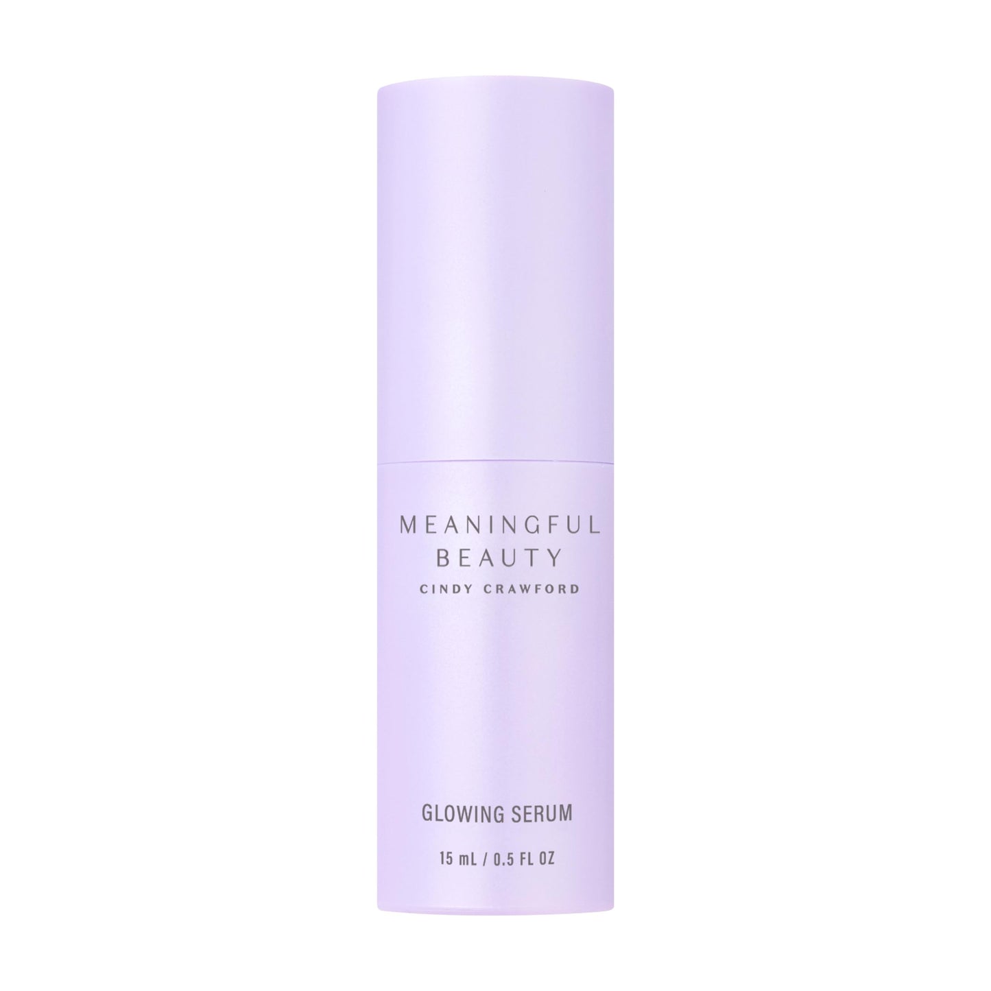 Meaningful Beauty Glowing Serum, Daily Skin Care for Women, Lightweight Hydrating Face Serum, Anti-Aging Formula with Melon Leaf Stem Cell Technology & Vitamin C, Travel Ready, 0.5 Oz