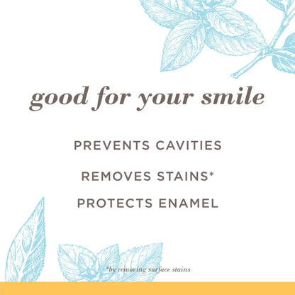 Burt’s Bees Toothpaste with Fluoride, Extra White, Zen Peppermint, 4.7 oz (14)