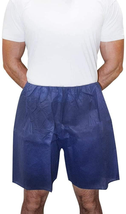 Dukal Patient Exam Wear, Short, Non-Sterile, Unisize, Dark Blue (5 Bags/Case 10 Bag) (Pack of 50)