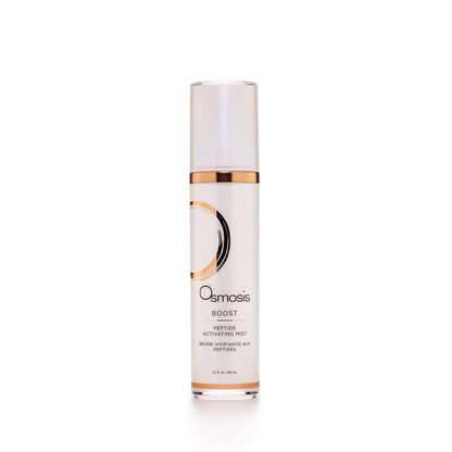 OSMOSIS BOOST Peptide Activating Hydrating Facial Mist with Hyaluronic Acid for Aging, Pigmented, Sensitive and Dry Skin, 2.7 Fl Oz