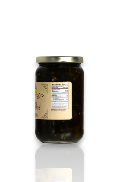 Buc-ees Candied Jalapenos in a Resealable Jar, Gluten Free, 20 Ounces