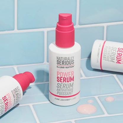Naturally Serious | Illumi-nation Anti-Fatigue Power Serum, Anti-Aging Serum, Vegan Skincare, Cruelty-Free Skincare