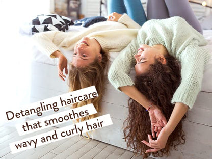 Babo Botanicals Smoothing Berry 2-in-1 Shampoo & Wash - Detangling & Nourishing - Eliminates Frizz & Prevents Static - Evening Primrose Oil - For all ages - Light Berry Fragrance- Vegan