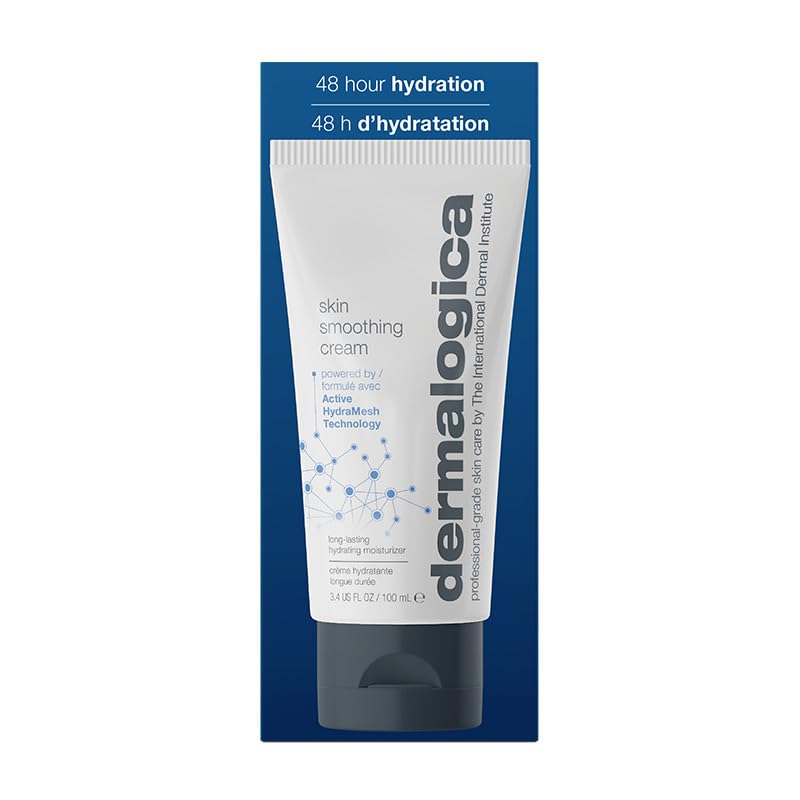 Dermalogica Skin Smoothing Cream - Face Moisturizer with Vitamin C and Vitamin E - Infuses Skin with 48 Hours of Continuous Hydration