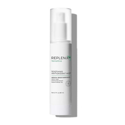 Replenix Soothing Antioxidant Mist, Calming Facial Spray, Dermatologist Developed for All Skin Types, Oil Free, Paraban Free, Non-comedogenic (2.7 oz)