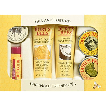 Burt's Bees Tips & Toes 6 Piece Kit for Women