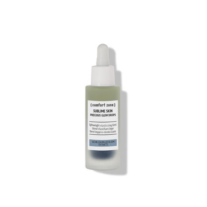 Sublime Skin Precious Glow Drops, Illuminating Face Oil Serum, Nourishes, Elasticizing, Radiance, Biomimetic Texture, Clean Beauty, Natural Ingredients, Baobab Oil, 1.01 Fl Oz