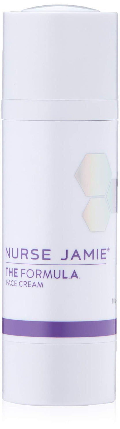 Nurse Jamie FormuL.A. Face Cream – Anti-Aging Moisturizer for Fine Lines, Wrinkles & Skin Firmness with Peptides & Prickly Pear