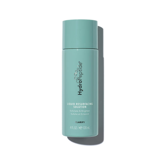 HydroPeptide Liquid Resurfacing Solution, Daily Leave-On Peptide Exfoliant with 2% Salicylic Acid, Exfoliate & Illuminate, 4 Ounce