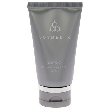 COSMEDIX Activated Charcoal Detox Mask - Gently Exfoliates Skin - Cleanses Away Age-Accelerating Pollutants and Removes Everyday Impurities - Reveals Flawlessly Fresh Complexion - 2.6 oz