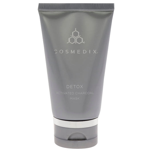 COSMEDIX Activated Charcoal Detox Mask - Gently Exfoliates Skin - Cleanses Away Age-Accelerating Pollutants and Removes Everyday Impurities - Reveals Flawlessly Fresh Complexion - 2.6 oz