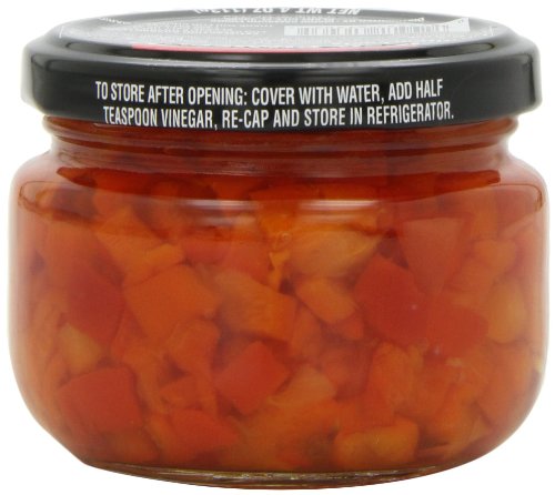 Mario Camacho Foods Pimientos Diced, 4-Ounce (Pack of 12)