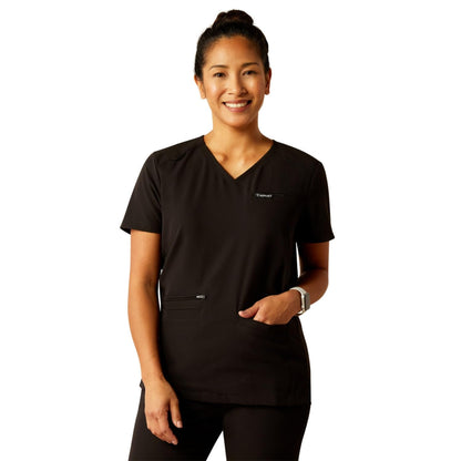 Ariat Womens Clara 6 Pocket Scrub Top