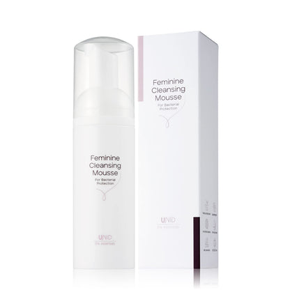 Gentle Feminine Cleansing Mousse | pH Balanced Intimate Cleanser for Sensitive Skin | Reduces Odor and Itch | With Lactic Acid and Vitamin B5 | SLS Free, Fragrance Free | 5.07 Fl Oz (150mL)