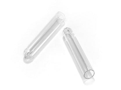 Caplugs Evergreen 214-2070-010 General Purpose Test Tubes TT Series, 17mm (D) x 100mm (H), 16 mL, Polystyrene, Laboratory Testing, Clarity, Mild Acid, Transparent, Natural, Pack of 250 (99192921)