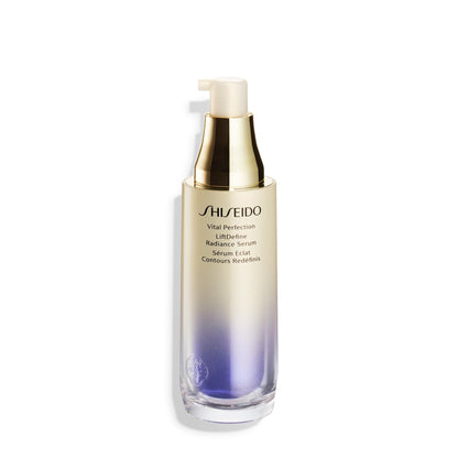Shiseido Vital Perfection LiftDefine Radiance Serum - Lifting & Firming Face Serum - Visibly Improves Dullness & Loss of Firmness