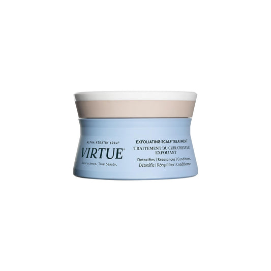 VIRTUE Sulfate Free Scalp Scrub Hair Treatment, Exfoliates and Detoxifies, Deep Conditioner for All Hair Types, Color Safe, 5 Fl Oz