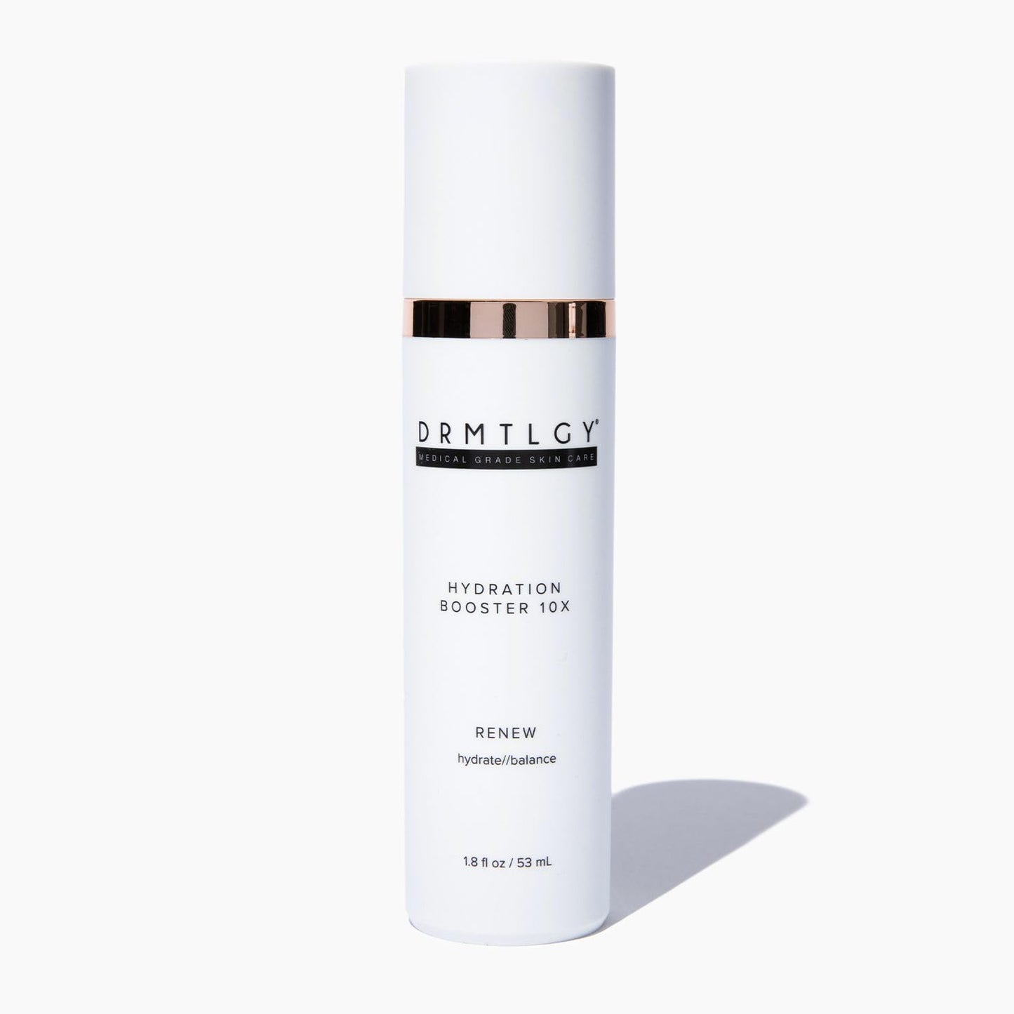 DRMTLGY Hydration Booster 10X – Hyaluronic Acid Serum for Intense Hydration & Skin Plumping – With Soybean, Green Tea & Aloe – Reduces Fine Lines & Boosts Moisturizer Absorption – 1.8 fl oz