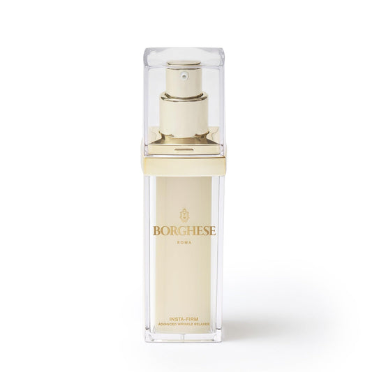 Borghese Insta-Firm Advanced Wrinkle Relaxer - Anti-Aging Facial Serum for Fine Lines & Wrinkles with Hexapeptide & Vitamin E, For All Skin Types