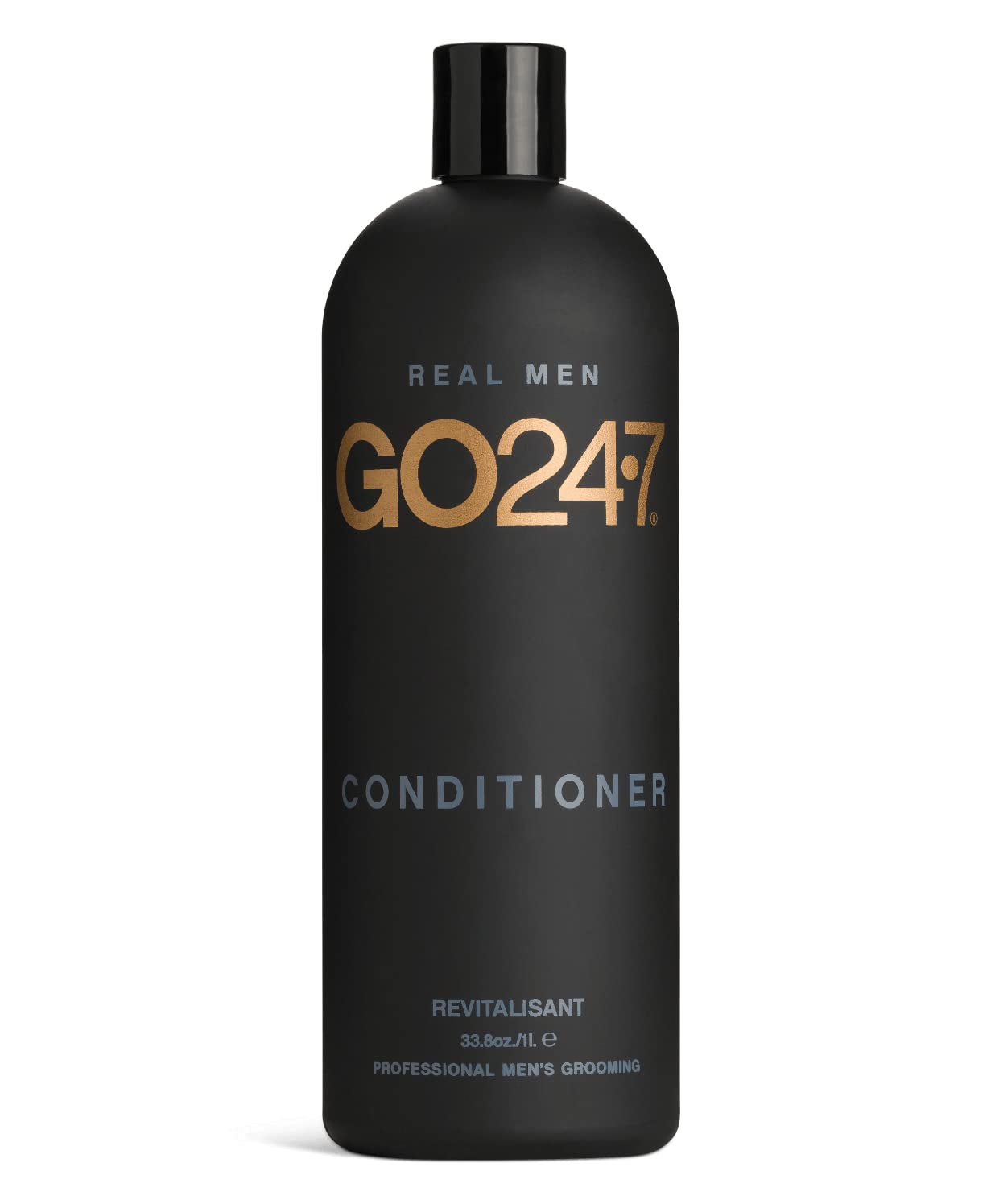 GO247 Daily Conditioner – Professional Size Hydrating Formula for Men – With Vitamin E & Menthol to Help Nourish & Refresh – Macadamia Nut & Ginseng Scent, 32 Fl Oz