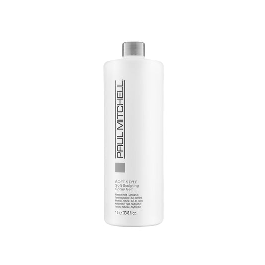 Paul Mitchell Soft Sculpting Spray Gel, Natural Hold, Soft Finish, For All Hair Types