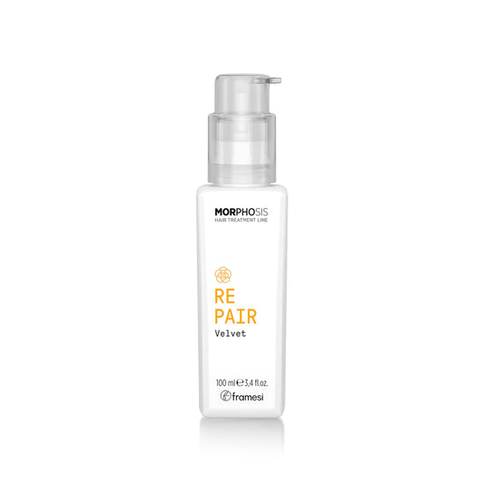 FRAMESI Morphosis Repair Velvet 3.4 fl oz, Leave In Conditioner, Moisturizes and Strengthens Hair, Natural Ingredients, Color Safe