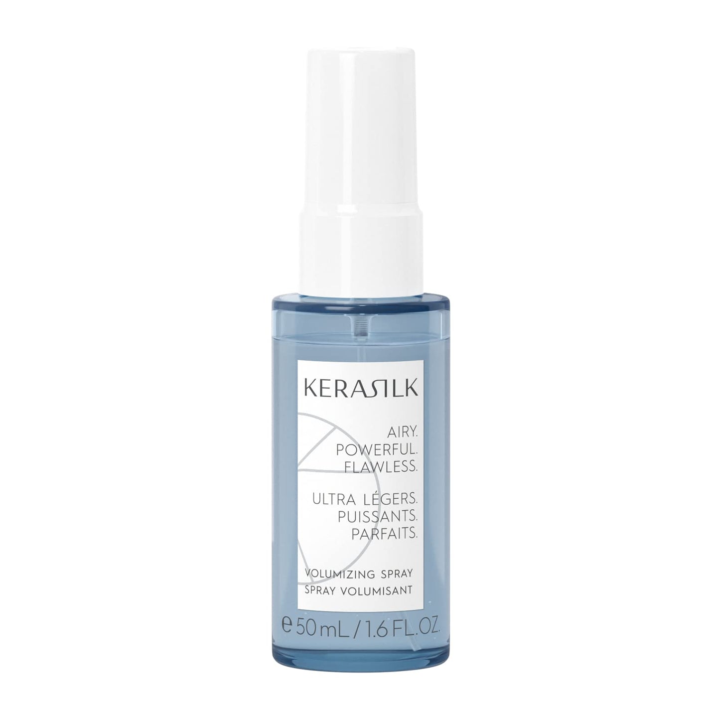 KERASILK Volumizing Spray | Enhances Volume & Body |Provides Weightless Conditioning & Detangling |With Heat Protection | For Limp, Flat Hair