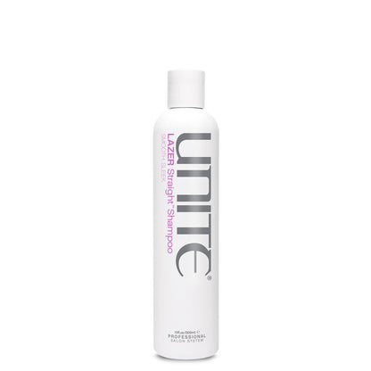 UNITE Hair – LAZER Straight Shampoo – Smoothing Cleanser to Tame Frizz & Control Unruly Hair – For Thick or Coarse Hair – 10 Fl Oz