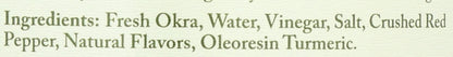 Pickled Pink Foods, Okra Pickled, 16 Fl Oz