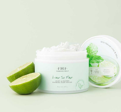 FarmHouse Fresh Lime So Fine® Foaming Body Polish
