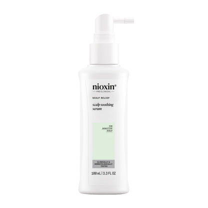 NIOXIN Scalp Relief Scalp Soothing Serum | Leave-in Treatment for Sensitive Scalp| Made with Aloe Vera and Vitamin E | 3.3 Fl Oz