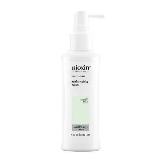 NIOXIN Scalp Relief Scalp Soothing Serum | Leave-in Treatment for Sensitive Scalp| Made with Aloe Vera and Vitamin E | 3.3 Fl Oz