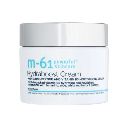 m-61 Hydraboost Cream | Ultra-Nourishing, Moisturizing Face Cream To Plump, Hydrate, And Repair. With Vitamin B5, Vitamin E, Hyaluronic Acid, and Peptides. For All Skin Types - 1.7 Fl Oz