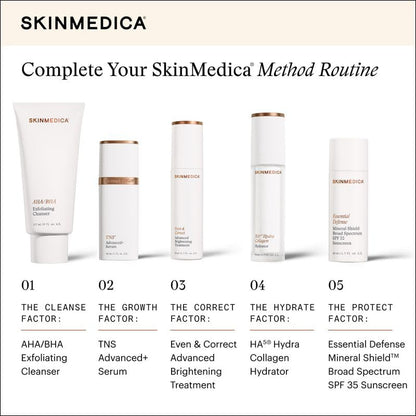 SkinMedica TNS Advanced+ Face Serum (NEW PACKAGING) - Multi Peptide Serum to Help Improve the Appearance of Wrinkles, Fine Lines, Skin Tone & Texture (1 Fl Oz)