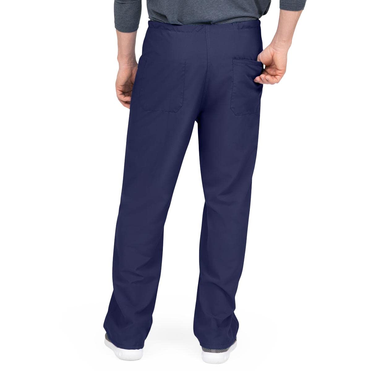 Medline PerforMAX Reversible Drawstring Scrub Pant, ANG-CC, Medium, Navy