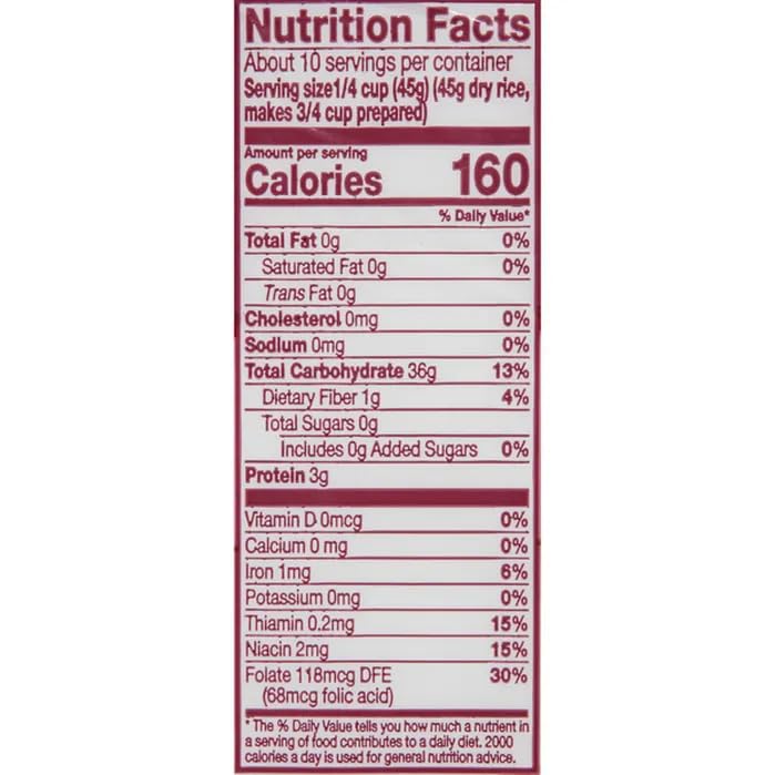 Carolina Enriched Rice Extra Long Grain Gluten Free 16 Oz. Pack Of 3.